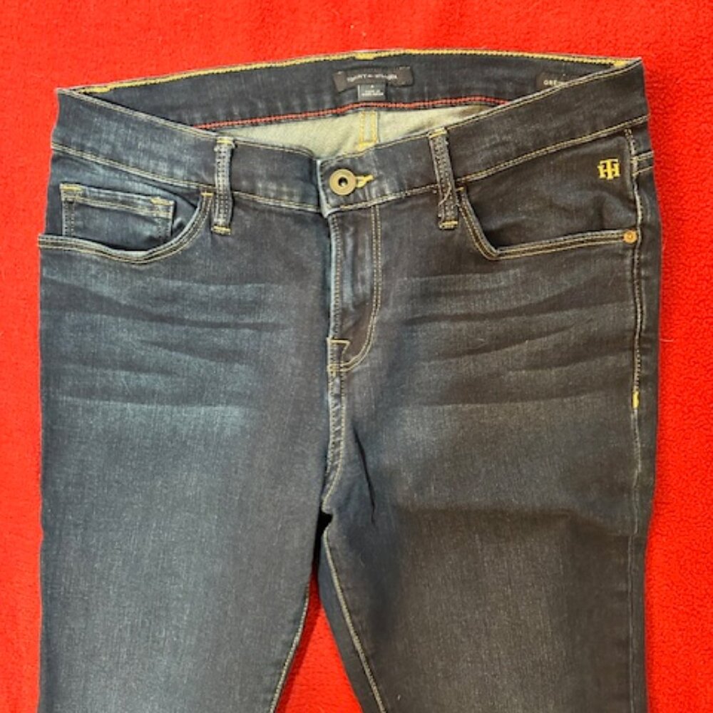 Tommy Hilfiger Medium Wash Skinny Fit Jean - Sz 6 - Picture 5 of 13